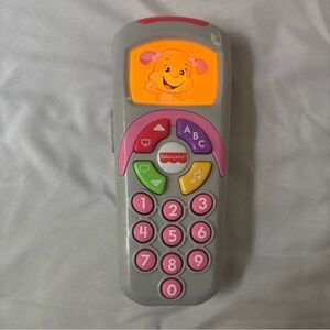 Fisher-Price pink girl laugh and learn Remote